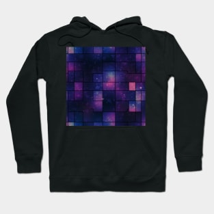 Perpetual Cosmos - Infinite Nebula Seamless Pattern Hoodie